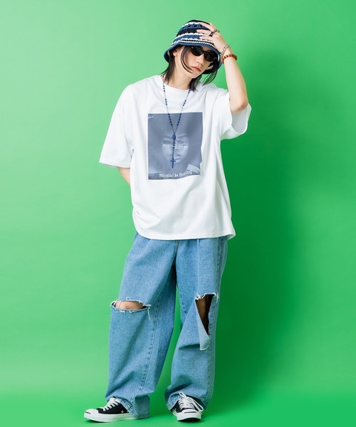 帽子 ハット レディース an meets zakka レトロマルチボーダークロシェ