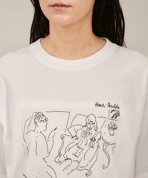 tシャツ 「WEB限定」マティスアートTシャツ レディース MOUSSY tシャツ 「ZOZO・一部店舗限定」MOUSSY RINGER TINY T