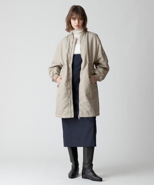 美品◎allureville コート 2 アルアバイル 美品◎allureville コート 2 アルアバイル ツーブロッキングボアコート