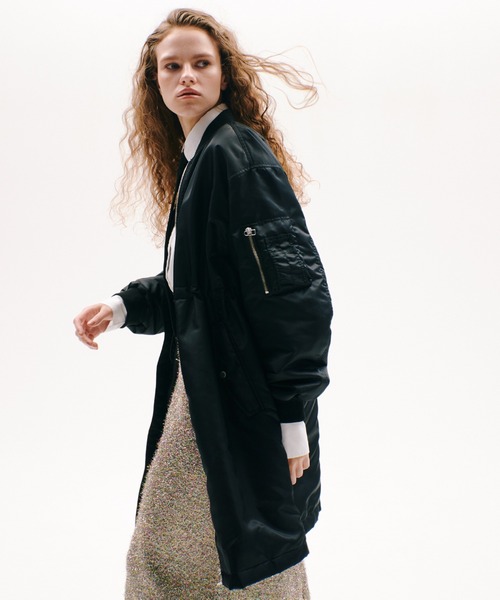 美品◎allureville コート 2 アルアバイル allureville（アルアバイル） コート 2 ネイビー レディース