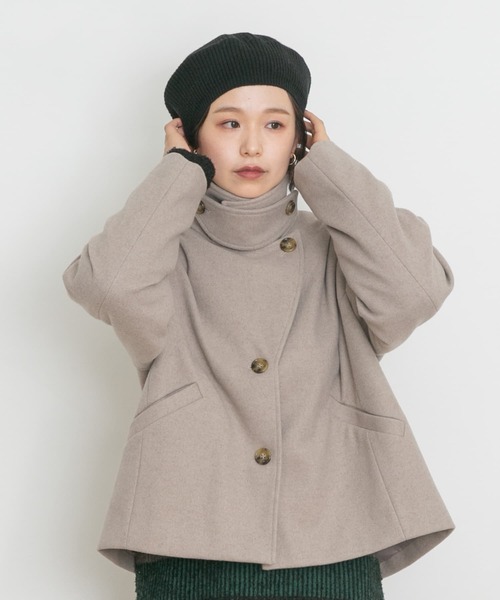 「UR Lab.」 コート FREE ブラウン レディース_画像3