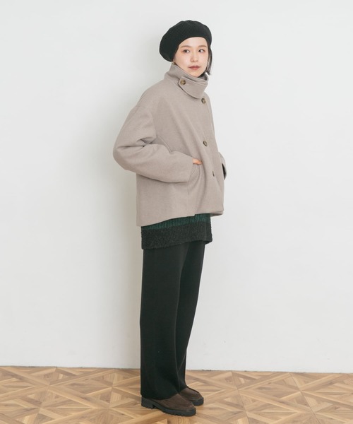 「UR Lab.」 コート FREE ブラウン レディース_画像6