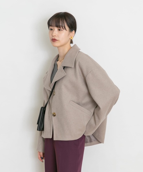 「UR Lab.」 コート FREE ブラウン レディース_画像7