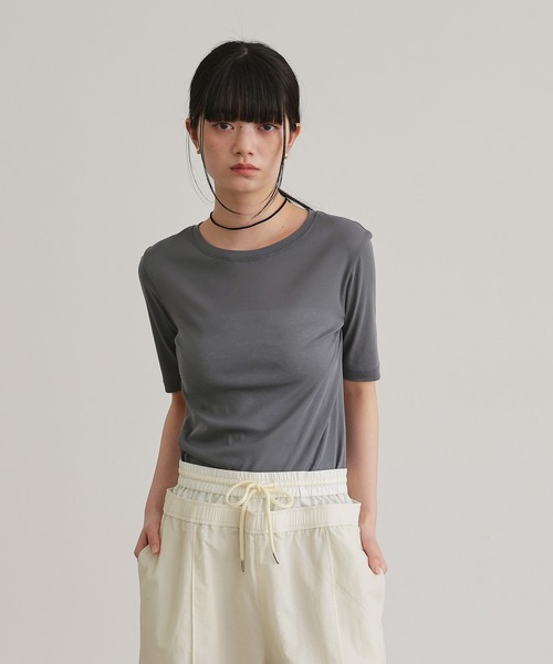tシャツ 半袖 コンパクトシアーTEE レディース : ZOZOTOWN Yahoo!店