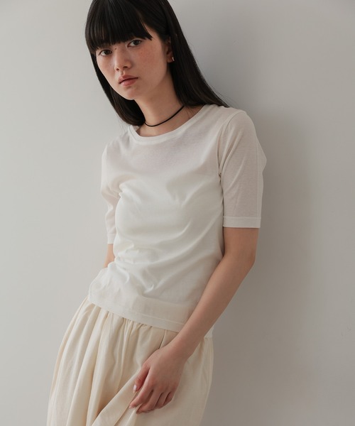 tシャツ 半袖 コンパクトシアーTEE レディース : ZOZOTOWN Yahoo!店
