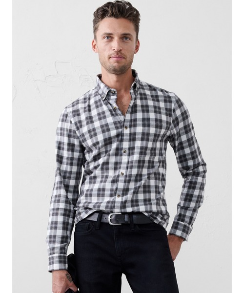 値下げBANANA REPUBLIC 羊革 レザー ウエスタンシャツ Ｍ Lee（リー） シャツ Wrangler/ラングラー 27MW LEATHER「シープレザー