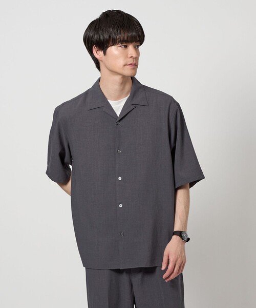 green label relaxing シャツ サップ BREEZY オープンカラー