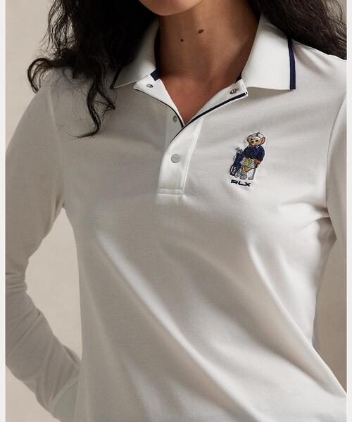 ポロシャツ ポロ テーラード フィット Polo ベア ジャージー ポロシャツ レディース RLX ポロシャツ ポロ テーラード フィット Polo ベア ジャージー