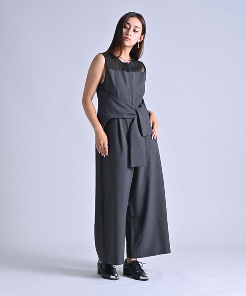 RAW FUDGE（ローファッジ） オールインワン 2WAYウエストリボン