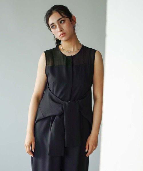 RAW FUDGE（ローファッジ） オールインワン 2WAYウエストリボン