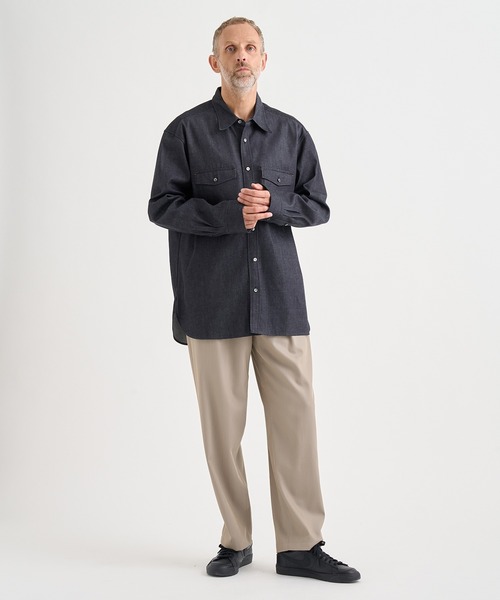 【タグあり】【セール】IRENISA オーバーサイズシャツ IRENISA（イレニサ） シャツ 「irenisa/イレニサ」別注DENIM RELAX FIT