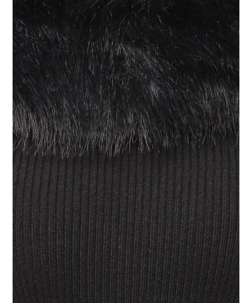 RESEXXY（リゼクシー） ワンピース フェイクファートリムニット