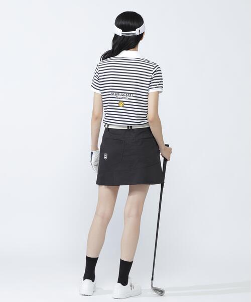 【美品】PEARLY GATES ロゴ ポロシャツ スカート セット サイズ0 PEARLY GATES（パーリーゲイツ） ポロシャツ ポロ 「PEARLY GATES」PG