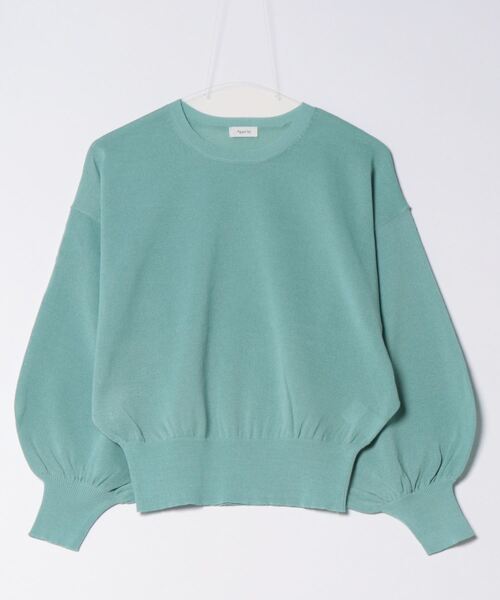 「A part by」 長袖ニット FREE グリーン系その他4 レディース_画像2