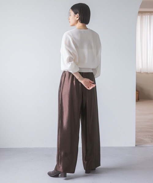 「A part by」 長袖ニット FREE グリーン系その他4 レディース_画像6