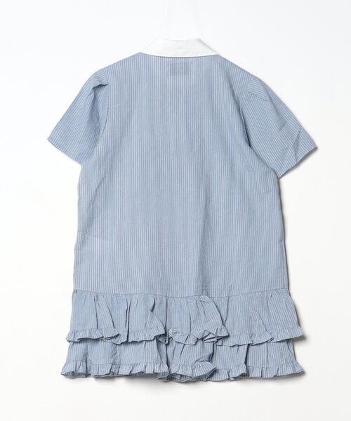 「jouetie」 半袖チュニック MEDIUM ブルー レディース_画像2