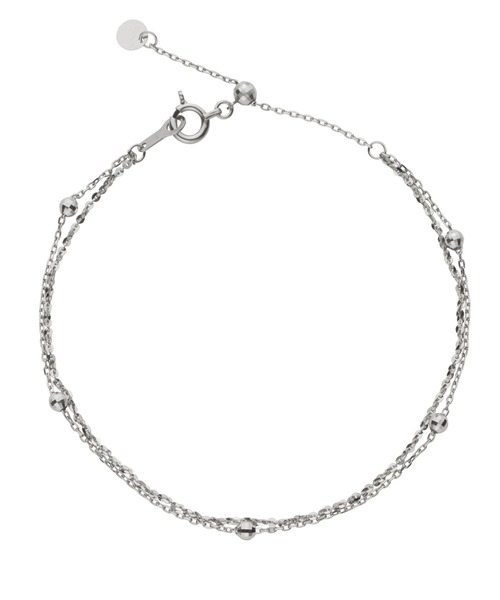 ヴァンドーム青山 pt850 ２連ブレスレット プラチナブレスレット VENDOME AOYAMA（ヴァンドーム青山） ブレスレット プラチナ