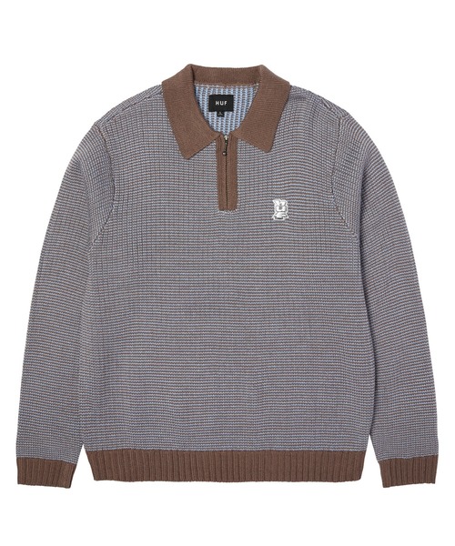 HUF（ハフ） セーター ニット MEGABLAST TWO TONE WAFFLE メンズ 