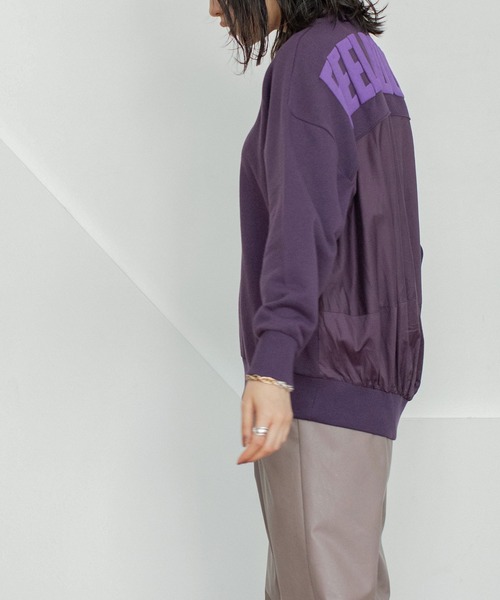 「MARECHAL TERRE」 スウェットカットソー MEDIUM アイボリー レディース_画像3