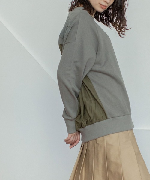 「MARECHAL TERRE」 スウェットカットソー MEDIUM アイボリー レディース_画像5