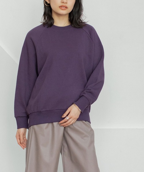 「MARECHAL TERRE」 スウェットカットソー MEDIUM アイボリー レディース_画像6