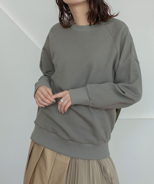 「MARECHAL TERRE」 スウェットカットソー MEDIUM アイボリー レディース_画像8