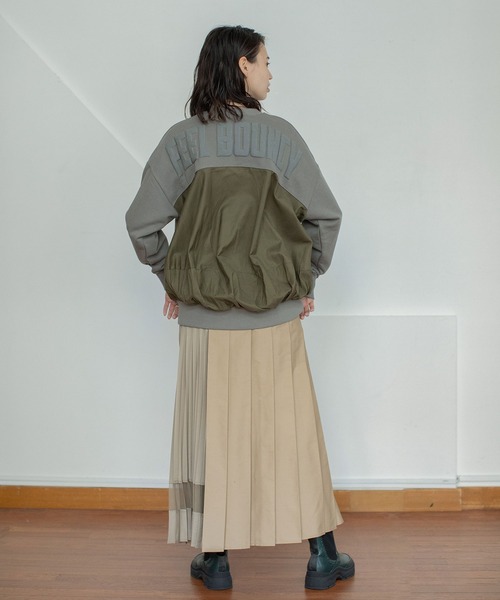 「MARECHAL TERRE」 スウェットカットソー MEDIUM アイボリー レディース_画像9