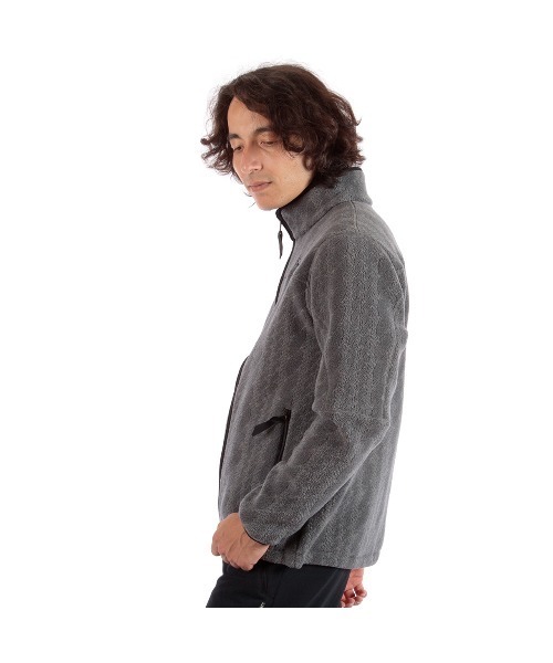 Foxfire グレー ジャケット Foxfire（フォックスファイヤー） ケーブルフリースジャケット メンズ