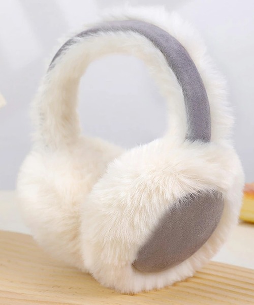 LUMIRA 耳当て イヤーマフ シープスキン 極温 もこもこイヤーマフA