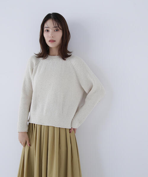 NATURAL BEAUTY BASIC（ナチュラルビューティーベーシック） ニット