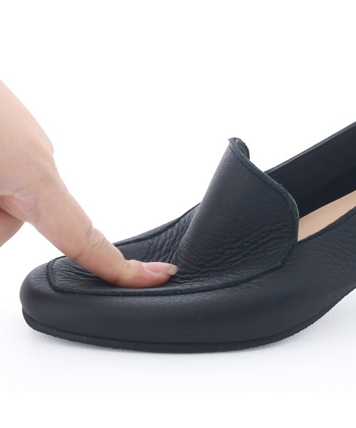 パンプス 「本革/日本製」防水｜モカシューズ　3760005_12