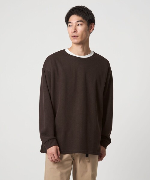 LGB 長袖カットソー 黒 green label relaxing（グリーンレーベルリラクシング） tシャツ