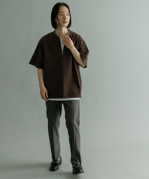 「URBAN RESEARCH」 イージーパンツ LARGE ネイビー メンズ_画像10