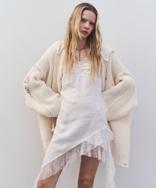 JOSE MOON（ジョゼムーン） ワンピース ASYMMETRY LACE DRESS