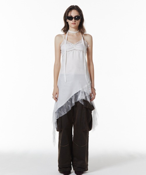 JOSE MOON（ジョゼムーン） ワンピース ASYMMETRY LACE DRESS