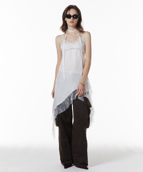 JOSE MOON（ジョゼムーン） ワンピース ASYMMETRY LACE DRESS