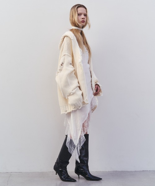JOSE MOON（ジョゼムーン） ワンピース ASYMMETRY LACE DRESS