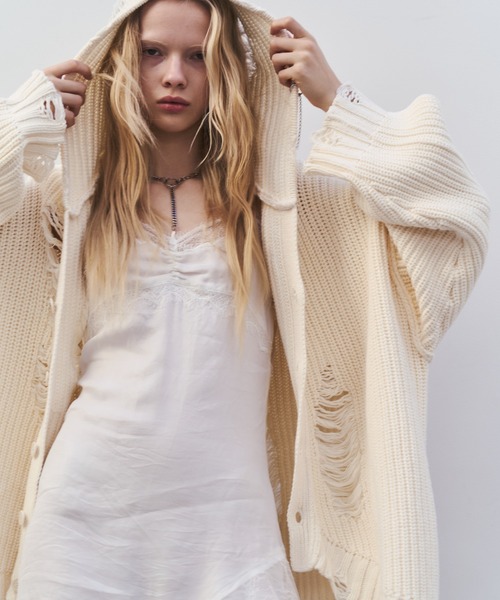 JOSE MOON/ ASYMMETRY LACE DRESS ホワイト JOSE MOON（ジョゼムーン） ワンピース ASYMMETRY LACE DRESS