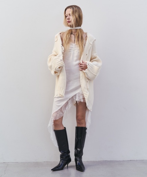 JOSE MOON（ジョゼムーン） ワンピース ASYMMETRY LACE DRESS