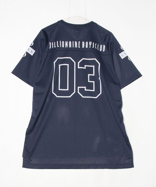 BILLIONAIRE BOYS CLUB フットボールシャツ styles tシャツ BILLIONAIRE BOYS CLUB MESH FOOTBALL T-SHIRT