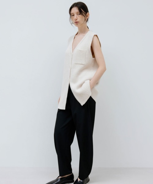 Studio Doe ベスト ジレ Studio Doe X-silhouette Knitted Vest