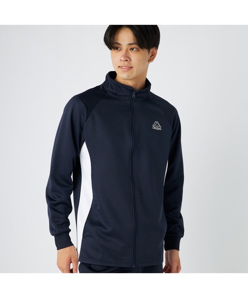 Kappa ジャージ カッパ ブランド ワンポイント ロゴ 切替 裏起毛