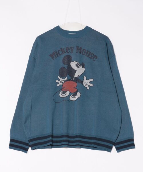 Disney（ディズニー） ニット セーター キャラクタージャガードニット