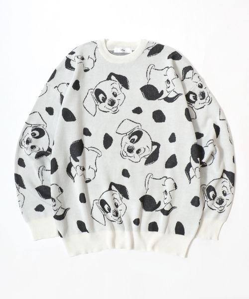 Disney（ディズニー） ニット セーター キャラクタージャガードニット