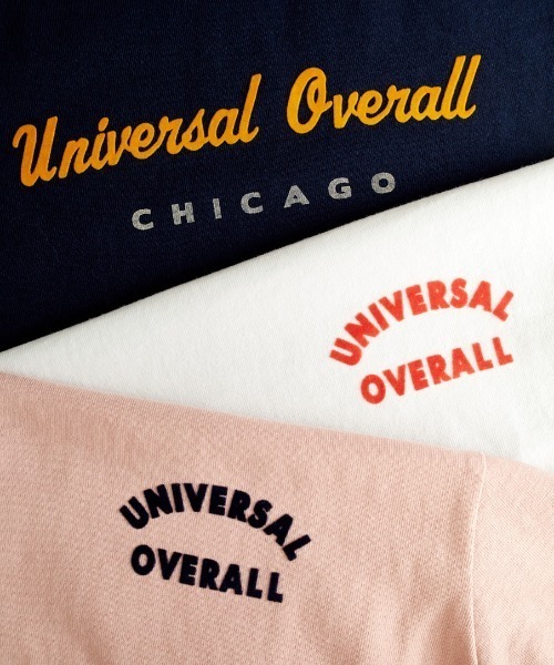 「UNIVERSAL OVERALL」 半袖Tシャツ F ネイビー レディース_画像7