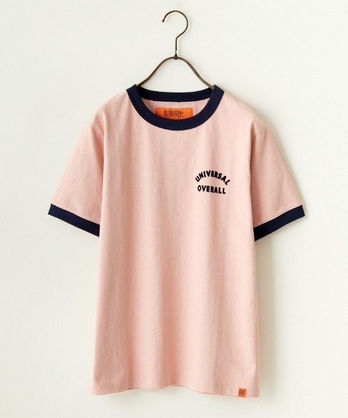 「UNIVERSAL OVERALL」 半袖Tシャツ F ネイビー レディース_画像8