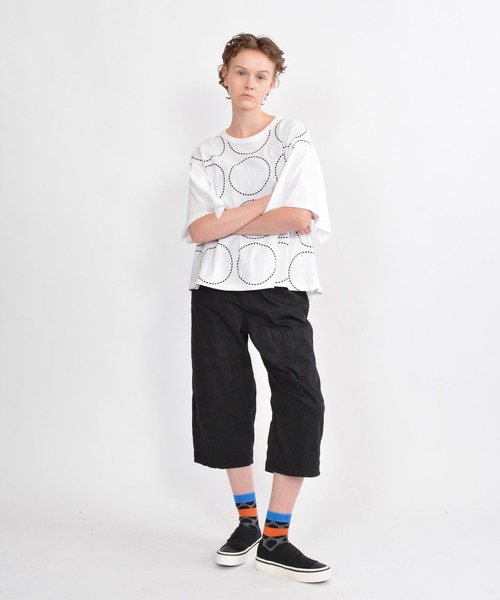 「gomme」 半袖Tシャツ MEDIUM ホワイト レディース_画像3