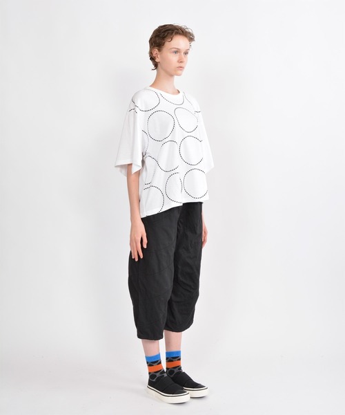 「gomme」 半袖Tシャツ MEDIUM ホワイト レディース_画像5