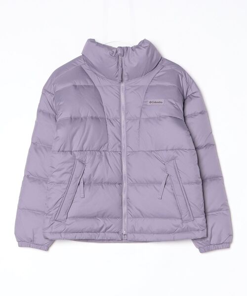 Columbia コロンビア　ダウン　ネイビー　ピンク　y2k tech L Columbia（コロンビア） ダウンコート ダウンジャケット パイクレイク