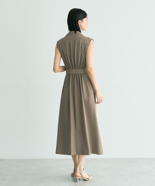 「YECCA VECCA」 ノースリーブワンピース FREE ブラウン レディース_画像8